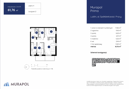 Mieszkanie w inwestycji: Murapol Primo
