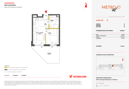 Mieszkanie w inwestycji: Metro Art 13