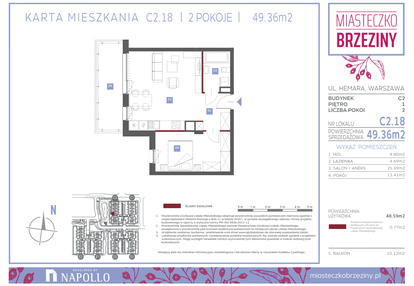 Mieszkanie w inwestycji: Miasteczko Brzeziny II