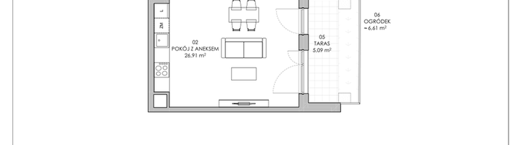 Mieszkanie w inwestycji: Skwer Harmonia II