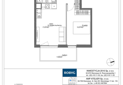 Mieszkanie w inwestycji: Rytm Mokotowa - etap 1B