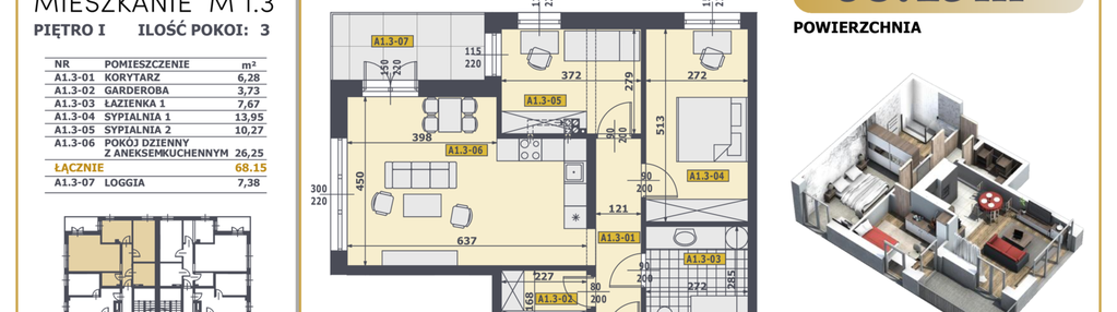 Mieszkanie w inwestycji: Osiedle Sosnowa G