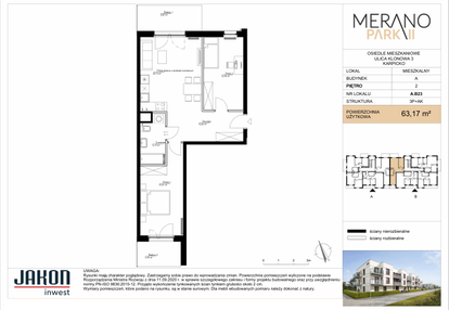 Mieszkanie w inwestycji: Merano Park II