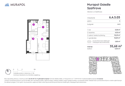 Mieszkanie w inwestycji: Murapol Osiedle Szafirove