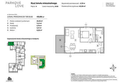 Mieszkanie w inwestycji: Parkove Love