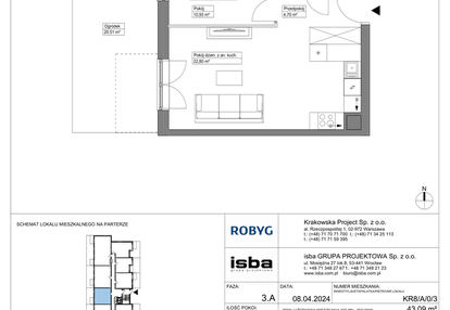 Mieszkanie w inwestycji: Apartamenty Krakowska etap VIII