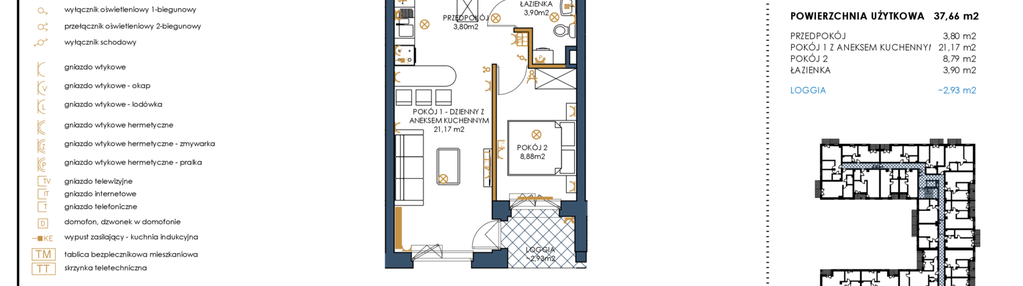 Mieszkanie w inwestycji: Szymanów Dom i Natura