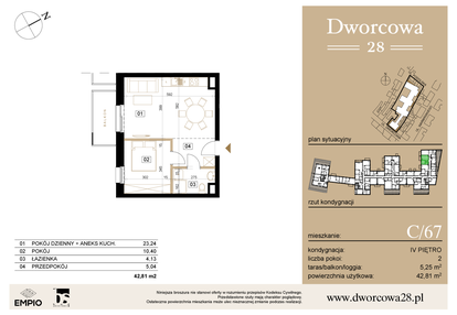 Mieszkanie w inwestycji: Dworcowa 28