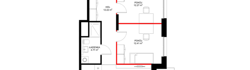 Mieszkanie w inwestycji: INSPIRE ETAP V – bud. F, G