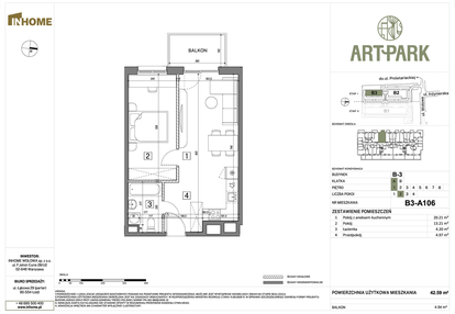 Mieszkanie w inwestycji: Inhome Osiedle ArtPark etap I