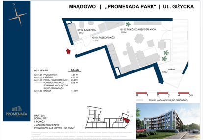 Mieszkanie w inwestycji: Promenada Park