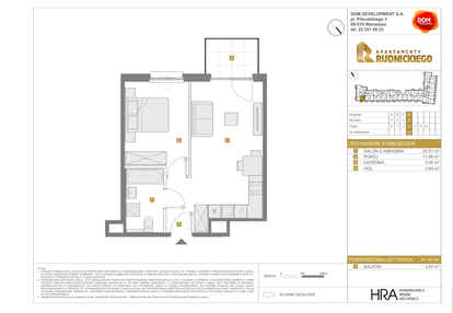 Mieszkanie w inwestycji: Apartamenty Rudnickiego