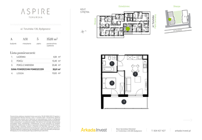 Mieszkanie w inwestycji: Aspire