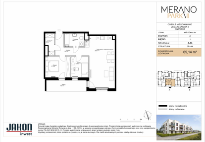 Mieszkanie w inwestycji: Merano Park II