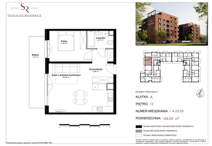 Mieszkanie w inwestycji: Siedlecka Residence