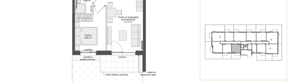 Mieszkanie w inwestycji: Osiedle Przy Błoniach 3 etap IV