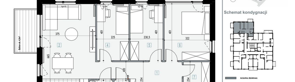 Mieszkanie w inwestycji: Apartamenty Kopernika