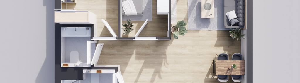 Mieszkanie w inwestycji: Odrzańskie Bulvary