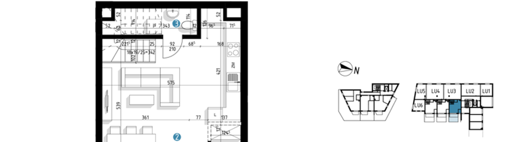 Mieszkanie w inwestycji: Parkowa 6AC - ETAP III