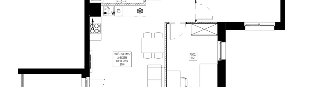 Mieszkanie w inwestycji: Osiedle Kameralne VI