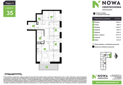 Mieszkanie w inwestycji: Nowa Częstochowa Mościckiego