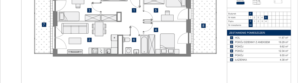 Mieszkanie w inwestycji: Apartamenty Park Matecznego Etap 2