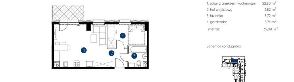 Mieszkanie w inwestycji: Murapol Rivo