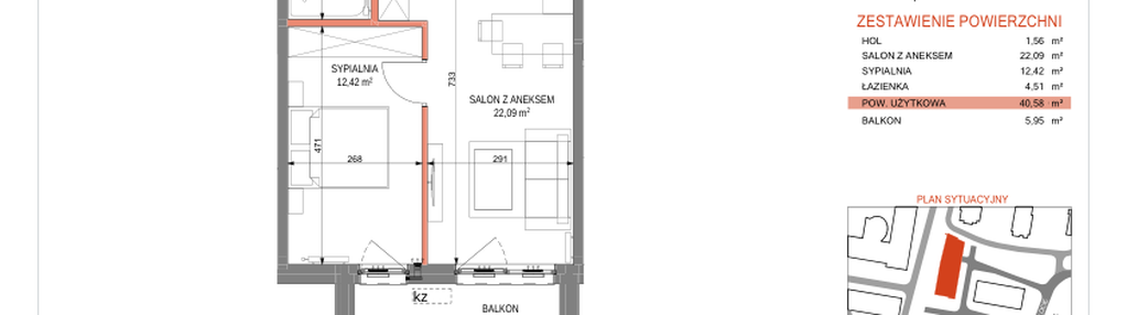 Mieszkanie w inwestycji: Craft Zabłocie