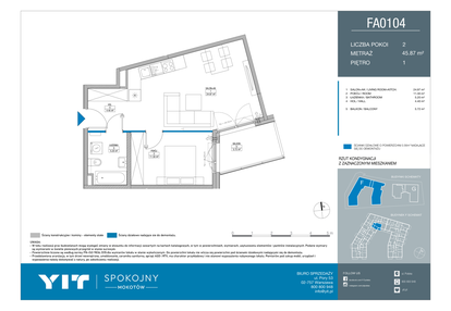Mieszkanie w inwestycji: Spokojny Mokotów etap II