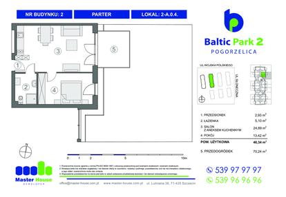 Mieszkanie w inwestycji: Baltic Park 2 Pogorzelica bud. 1 i 2