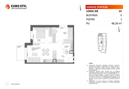 Mieszkanie w inwestycji: Osiedle Synteza etap IV