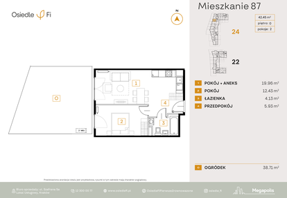 Mieszkanie w inwestycji: Osiedle Fi bud. 22, 24