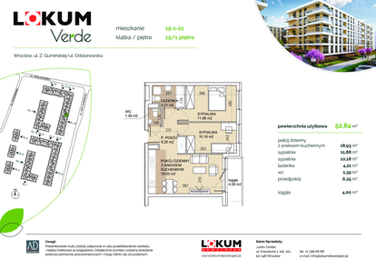 Mieszkanie w inwestycji: Lokum Verde etap III