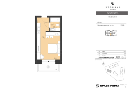 Mieszkanie w inwestycji: Woodland Resort&Spa