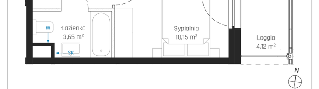 Mieszkanie w inwestycji: Nadmotławie Apartments etap J