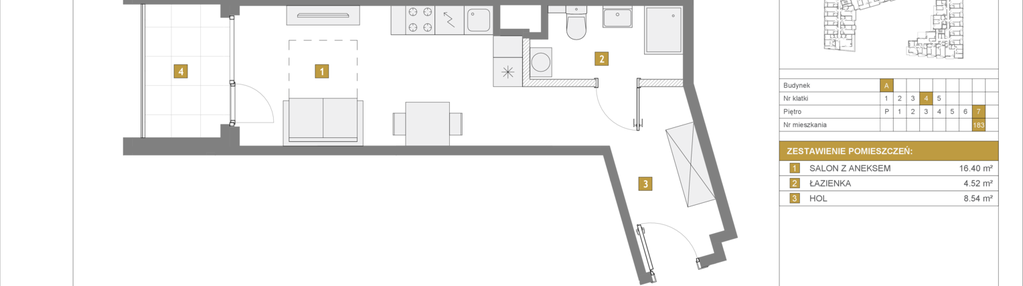 Mieszkanie w inwestycji: Apartamenty Metro Wilanowska