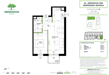 Mieszkanie w inwestycji: Greenwood Park