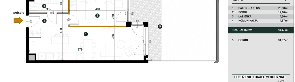 Mieszkanie w inwestycji: Ogrody Staszica