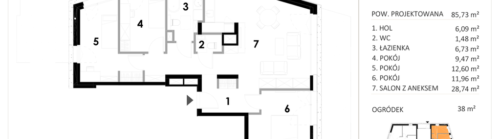 Mieszkanie w inwestycji: Smolna 4