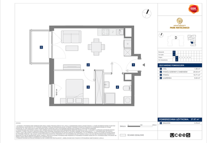 Mieszkanie w inwestycji: Apartamenty Park Matecznego Etap 1