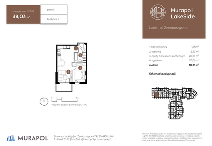 Mieszkanie w inwestycji: Murapol LakeSide