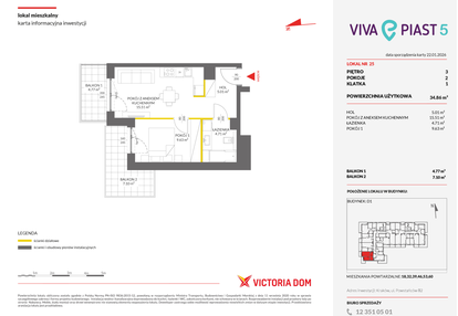 Mieszkanie w inwestycji: Viva Piast 5