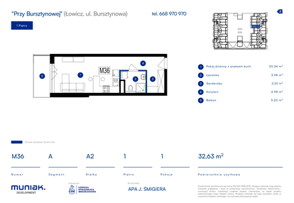 Mieszkanie w inwestycji: Przy Bursztynowej