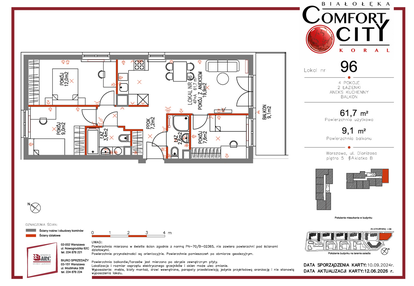 Mieszkanie w inwestycji: Comfort City Koral