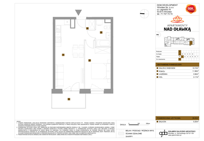 Mieszkanie w inwestycji: Apartamenty nad Oławką etap II