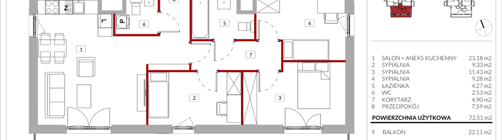 Mieszkanie w inwestycji: Enklawa Ursynów