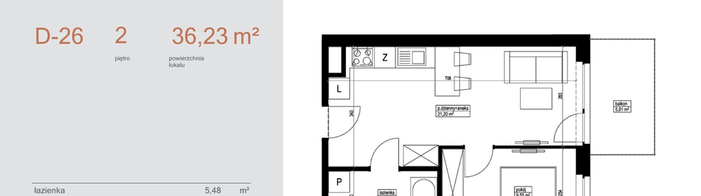 Mieszkanie w inwestycji: Nowe Flisy II