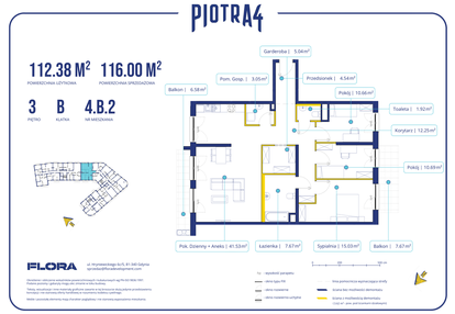 Mieszkanie w inwestycji: Piotra 4