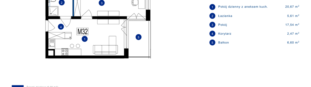 Mieszkanie w inwestycji: Przy Bursztynowej