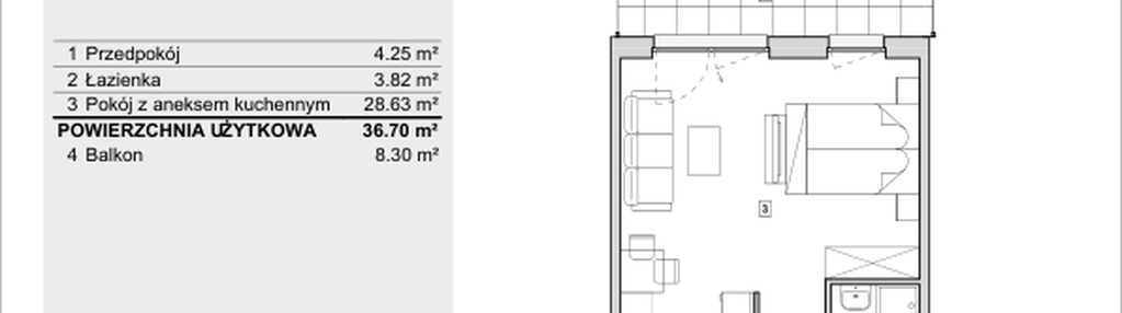 Mieszkanie w inwestycji: Heyki City
